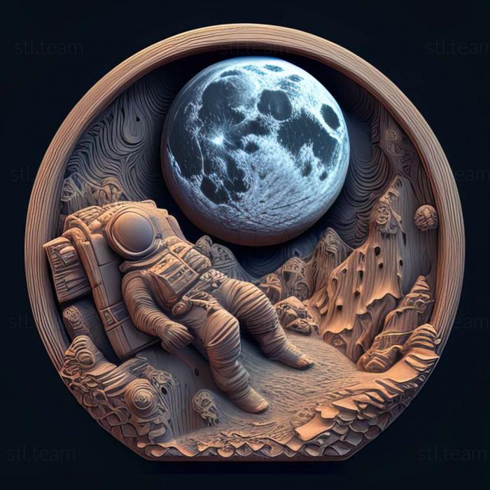 3D model Deliver Us the Moon game (STL)